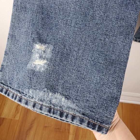 J-STAR DISTRESSED BOOTCUT JEANS - Picture 6 of 8